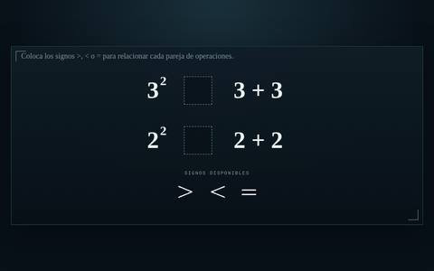 Muestra del acertijo 12: Signos