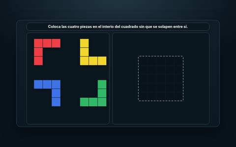 Muestra del acertijo 14: 4 eLes